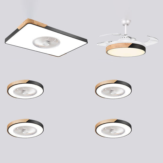 Lámpara Ventilador Nórdico para Dormitorio y Comedor - Combo 2 en 1 - Image 22