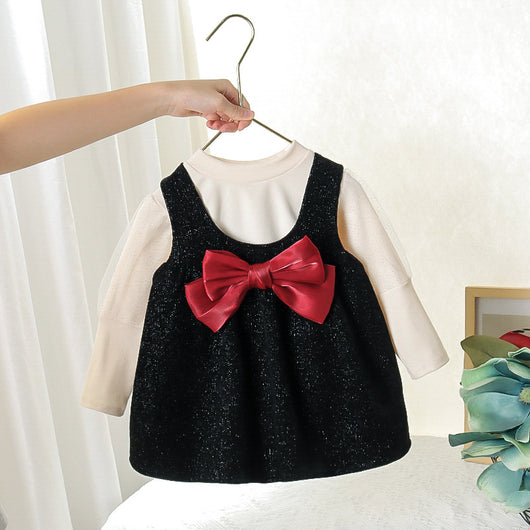 Ropa de Primavera y Otoño para Niñas - Colores Sólidos - Image 16
