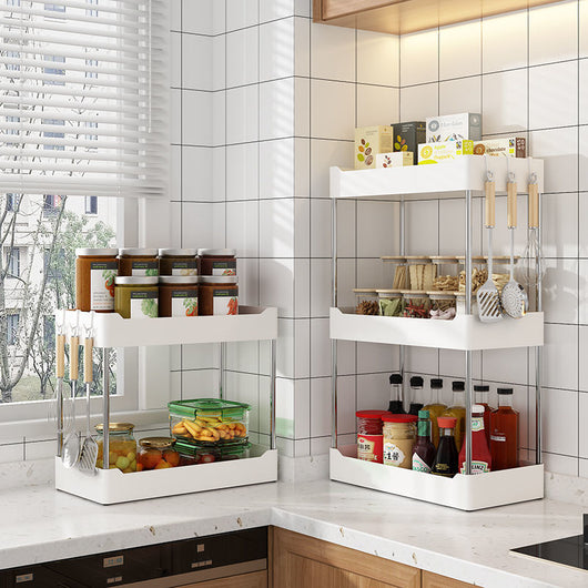 Estantería Multiusos de Cocina con Almacenamiento en Encimera