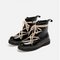 Botines Escolares de Cuero Estilo Británico con Cordones