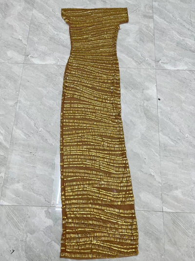 Vestido de Noche Brillante con Cristales Rhinestone - Traje de Gala Elegante - Image 12