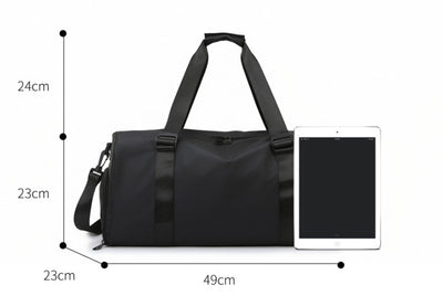 Bolsa de Viaje y Natación de Gran Capacidad en Color Sólido - Image 10