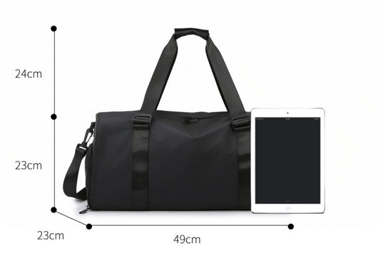Bolsa de Viaje y Natación de Gran Capacidad en Color Sólido - Image 10