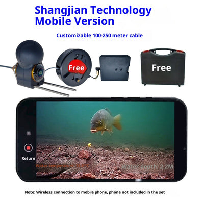 Cámara Submarina HD con Sonda de Pesca - Localizador de Peces Profesional - Image 18