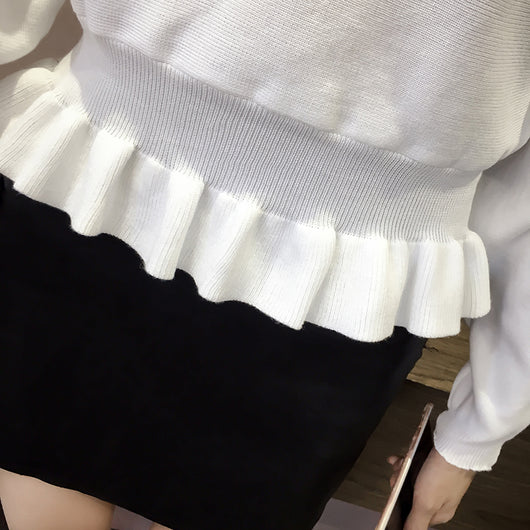Blusa Suéter Ajustador de Cintura para Mujer - Image 8