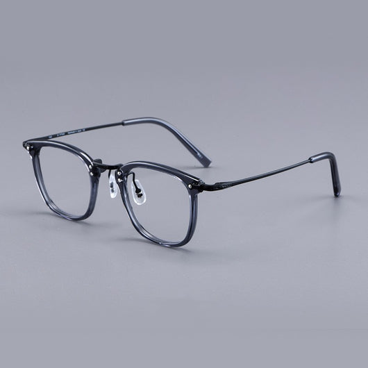 Armazón de Titanio Puro GMS806 - Gafas Retro Estilo Lámina para Miopía y Uso Empresarial - Image 3