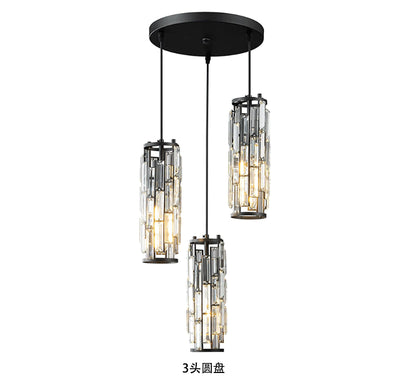 Lámpara Colgante Industrial Cristal LED Cabecera Restaurante Pasillo - Image 14