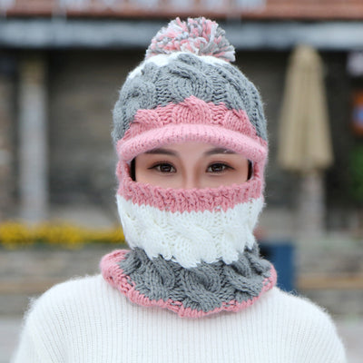 Gorro y Bufanda Térmica de Lana para Ciclismo - Protección Contra el Viento - Image 28