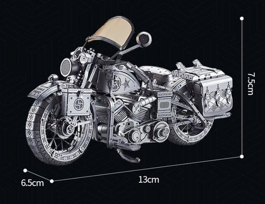 Rompecabezas 3D de Metal Motocicleta - Juguete Antiestres - Image 6