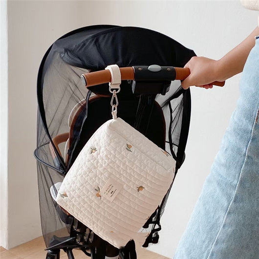 Bolsa Organizadora para Carrito de Bebé Chrysanthemum Cotton - Image 13