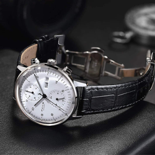 Reloj Automático Mecánico FM121 con Esfera Luminosa y Correa