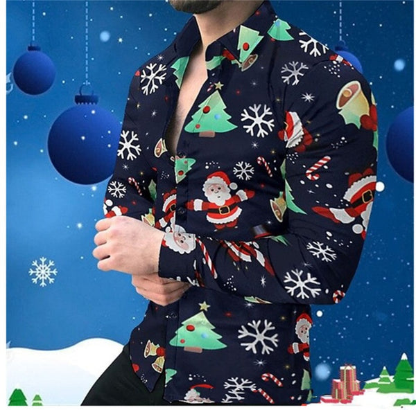 Camisas Casuales Hombre con Estampado Digital de Precisión