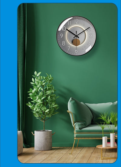 Reloj de Pared Silencioso Lujo Americano para Sala de Estar - Image 12