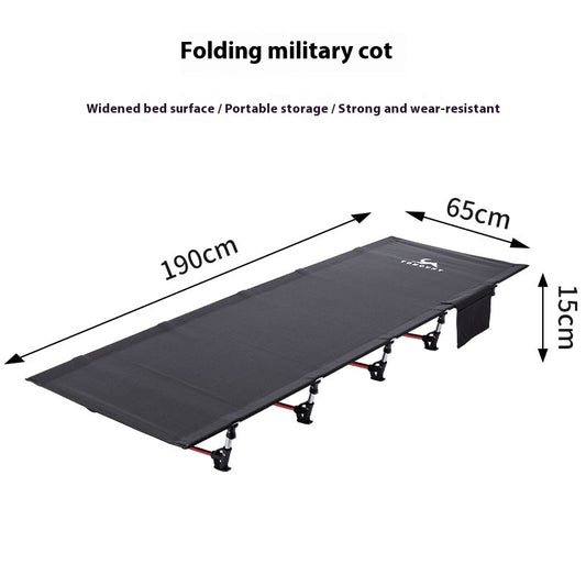 Cama Plegable de Aluminio Ultraligera para Camping y Descanso - Image 2