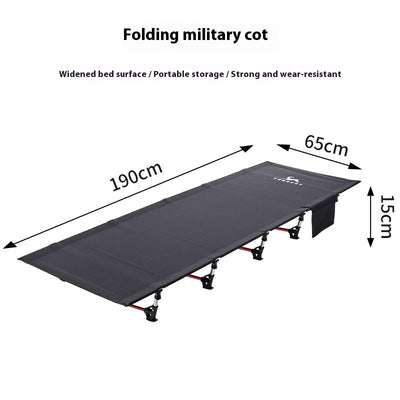 Cama Plegable de Aluminio Ultraligera para Camping y Descanso - Image 2