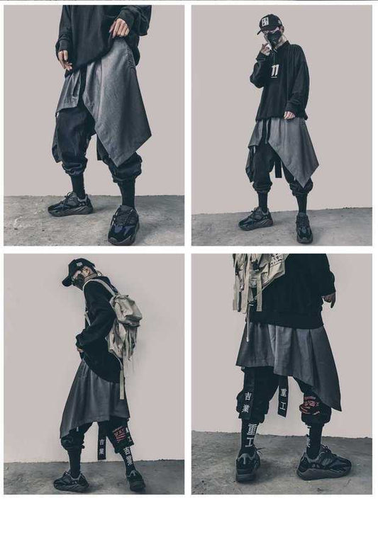 Cinturón Hakama Deportivo para Skateboard y Danza Urbana Unisex