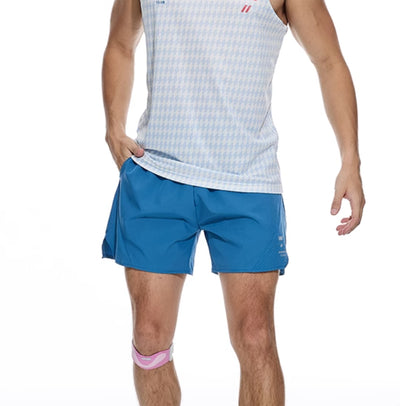 Shorts de Entrenamiento Hombre Cuatro Direcciones Stretch Costura Láser Transpirable Verano - Image 5