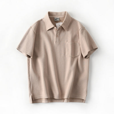 Polo Holgado de Algodón para Hombre - Estilo Casual Moderno - Image 7