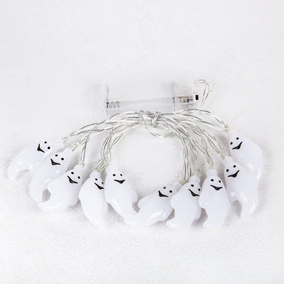 Guirnalda de Luces LED Fantasmas para Halloween - Image 3