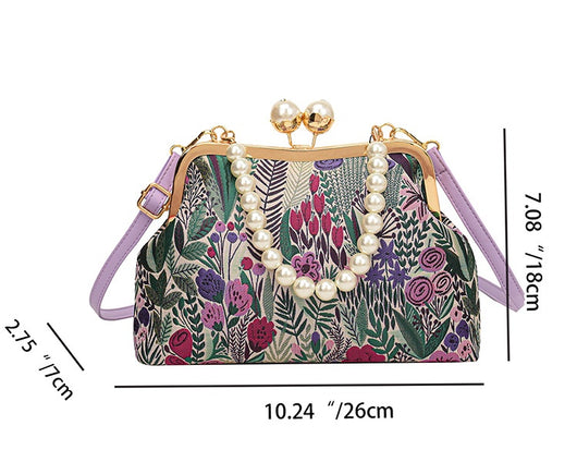 Bolso de Mano Vintage Estilo Pastoral para Mujer - Image 10