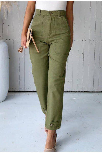 Pantalones Ajustados Tipo Lápiz para Mujer - Estilo Europeo y Americano - Image 10