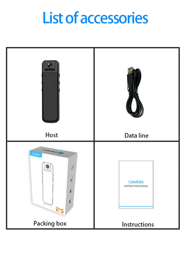 Cámara HD con Clip Magnético Portátil para Grabación - Image 7