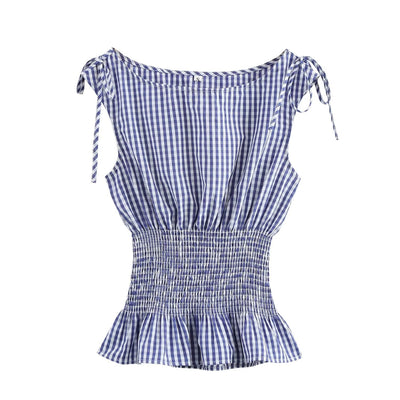 Blusa Ajustada de Cintura Controlada Estilo Europeo - Image 11