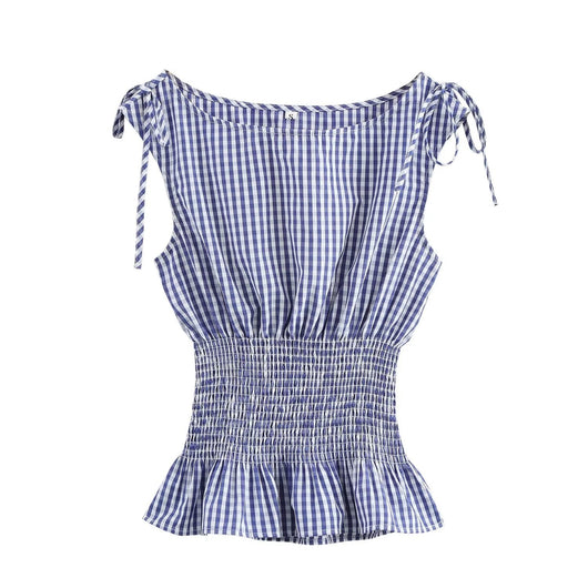 Blusa Ajustada de Cintura Controlada Estilo Europeo - Image 11