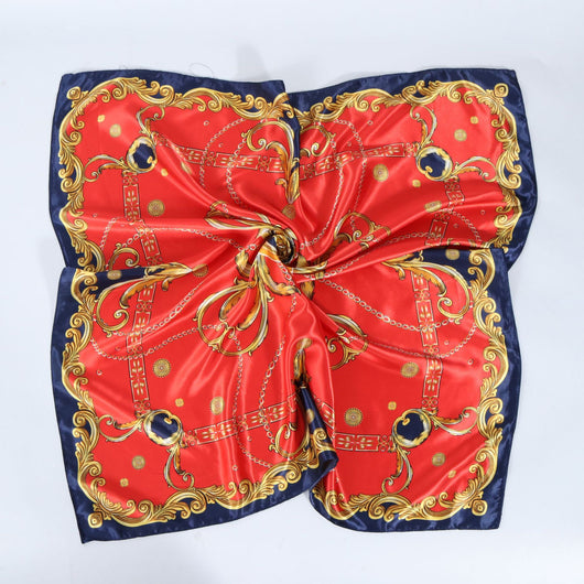 Pañuelo de Satén Estampado para Mujer - Elegancia y Versatilidad - Image 6