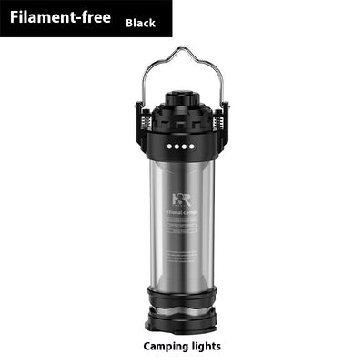 Linterna Táctica LED para Campamento con Luz Ambiental Ajustable - Image 9