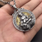 Colgante de Plata 925 con Mantra de Seis Caracteres y Bronce Giratorio