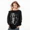 Playera Estampada con Diseño Dark para Hombre