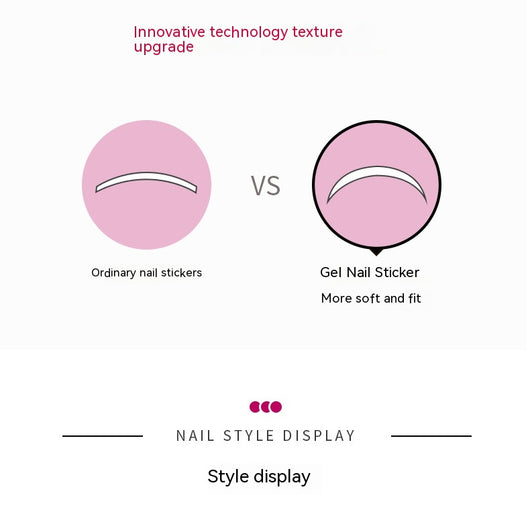 Esmalte Gel UV Rosado con Stickers para Uñas de Verano - Image 12