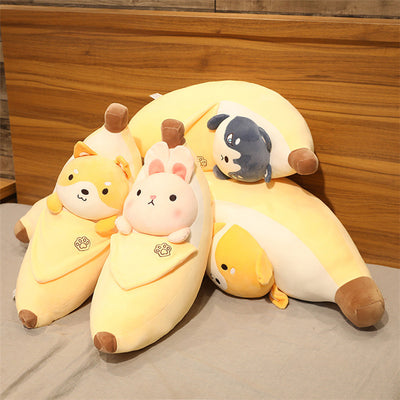 Juguete Peluche Plátano Pelable Interactivo