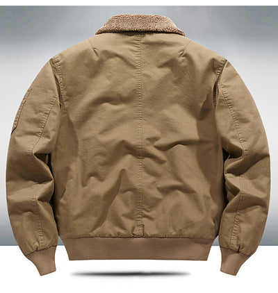 Abrigo Oversize Forrado en Polar para Hombre Talla Grande - Image 18
