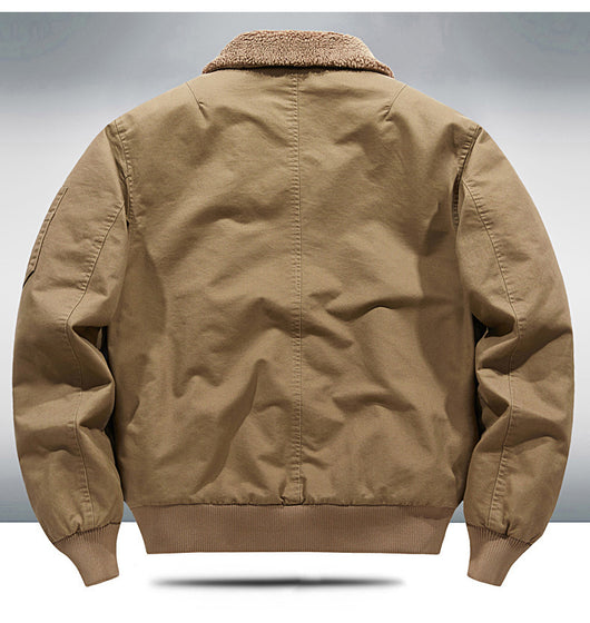 Abrigo Oversize Forrado en Polar para Hombre Talla Grande - Image 18