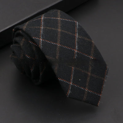 Corbata de Lana Artificial Estilo Coreano - Accesorio Casual Versátil - Image 18