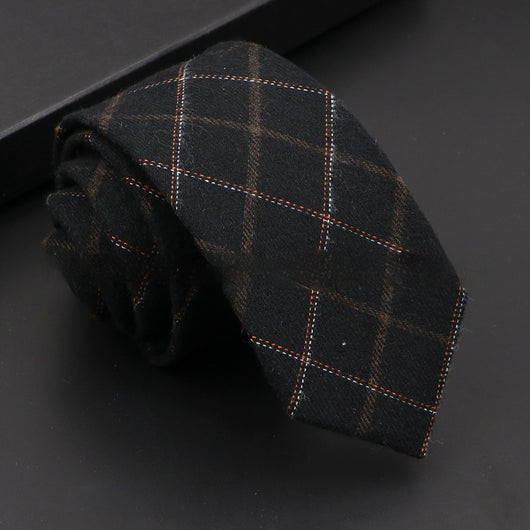 Corbata de Lana Artificial Estilo Coreano - Accesorio Casual Versátil - Image 18