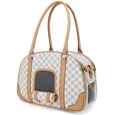 Bolso de Gran Capacidad con Patrón Cuadriculado y Diseño Transpirable - Image 5