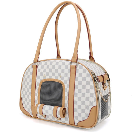 Bolso de Gran Capacidad con Patrón Cuadriculado y Diseño Transpirable - Image 5