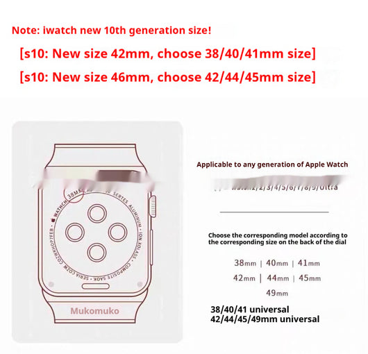 Correa Nylon Loopback para Smartwatch - Compatible S10 Ultra 46mm - Image 20