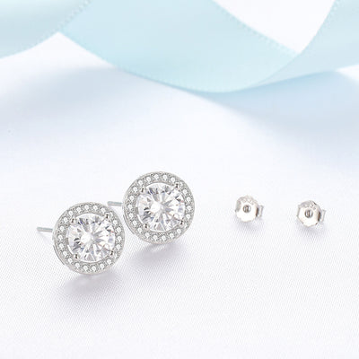 Aretes de Diamantes Blancos con Personalidad - Joyería de Moda Internacional - Image 6