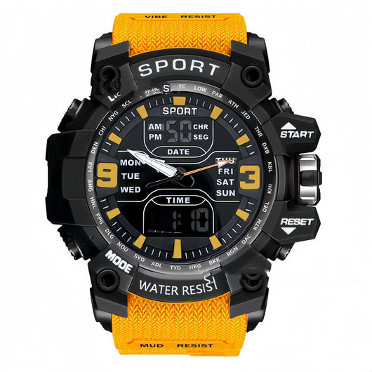 Reloj Deportivo Electrónico para Niños con Pantalla Luminosa Negro - Image 9