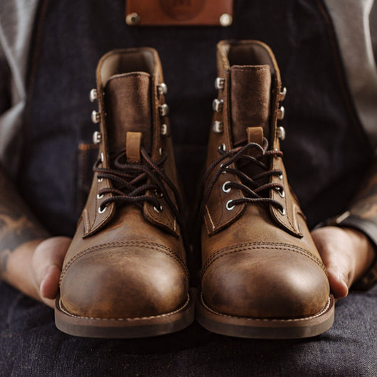 Botas de Trabajo Hombre Estilo Retro Americano Primavera - Image 10