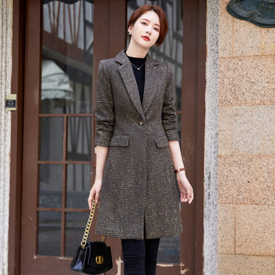 Gabardina Negra Midi para Mujer - Image 4