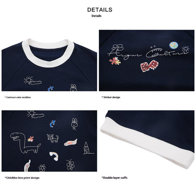 Camisa Casual de Manga Corta con Estampado Divertido para Hombre - Image 7
