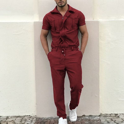 Pantalón Casual Suelto Hombre - Conjunto de Una Pieza - Image 11