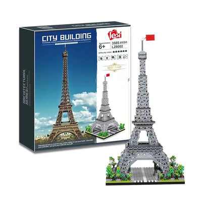 Bloques de Construcción Micro Taladro Lezi - Piezas Pequeñas de Precisión - Image 12