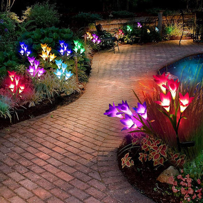 Lámpara Solar LED Multicolor para Jardín y Patio - Image 17