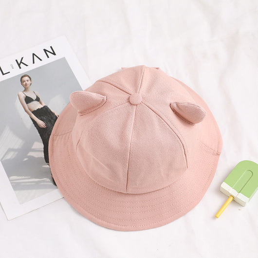 Gorra Pescadora con Orejas de Gato - Protección Solar Femenina Estilo Otoño - Image 3